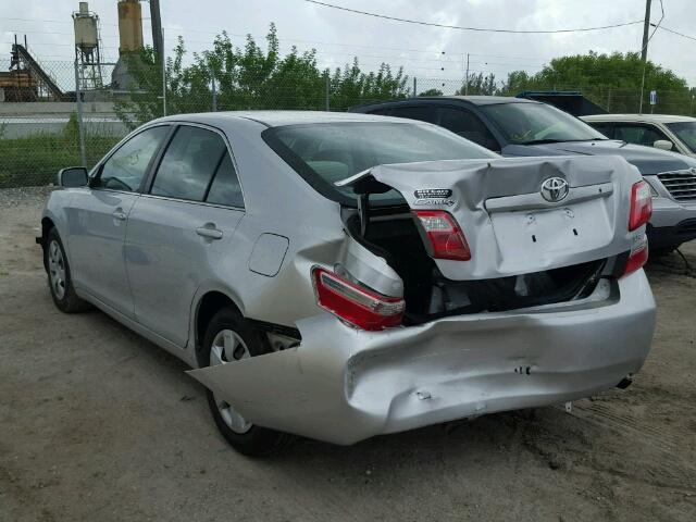 4T1BE46K59U319194 - 2009 TOYOTA CAMRY BASE SILVER photo 3