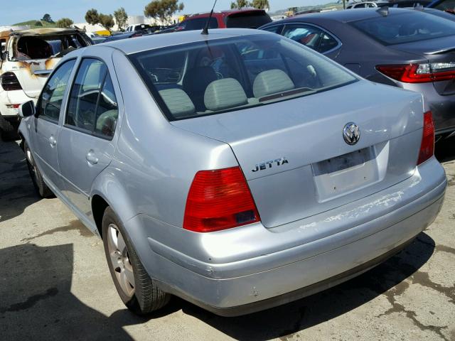 3VWSK69M43M001808 - 2003 VOLKSWAGEN JETTA GLS SILVER photo 3