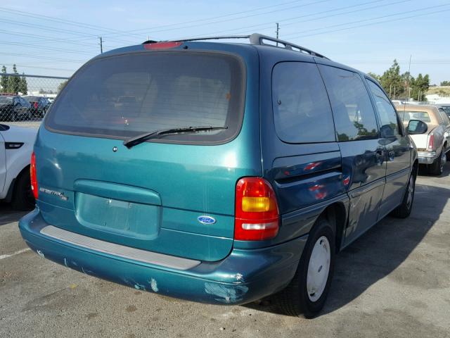 2FMDA514XVBD06105 - 1997 FORD WINDSTAR GREEN photo 4