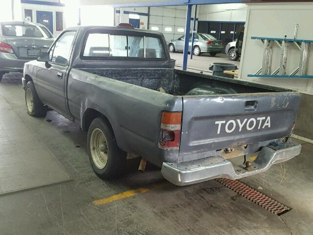 4TARN81P7RZ174879 - 1994 TOYOTA PICKUP 1/2 GRAY photo 3