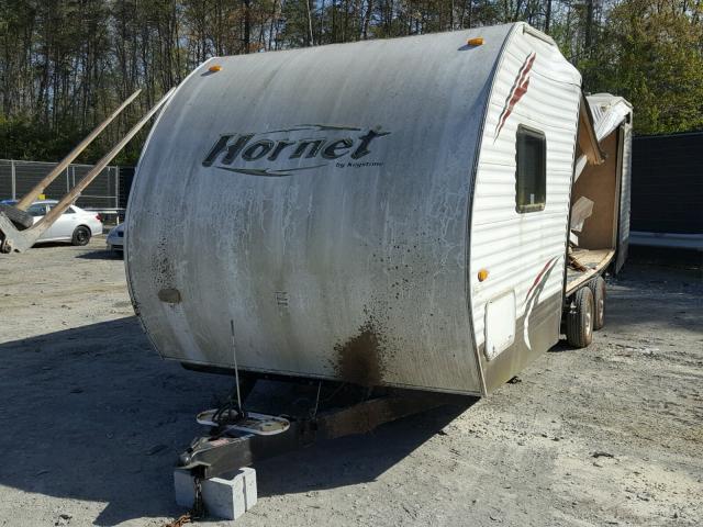 4YDT27B28A7200449 - 2010 KEY HORNET Blanc photo 2