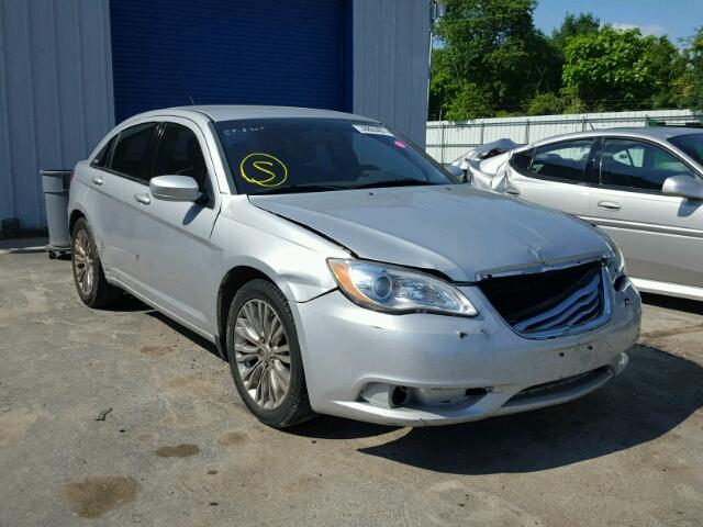 1C3CCBAB0CN257137 - 2012 CHRYSLER 200 LX SILVER photo 1