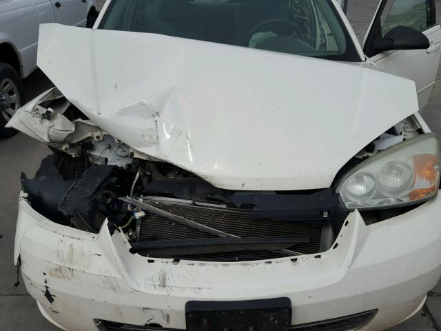 1G1ZS58N87F117338 - 2007 CHEVROLET MALIBU LS თეთრი ფოტო 7