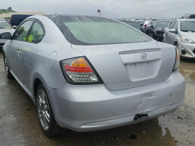 JTKDE177X60064043 - 2006 TOYOTA SCION TC 银色 照片 3