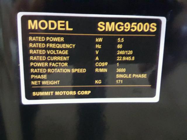 D180100122 - 2018 SUMM SMG9500S YELLOW photo 9