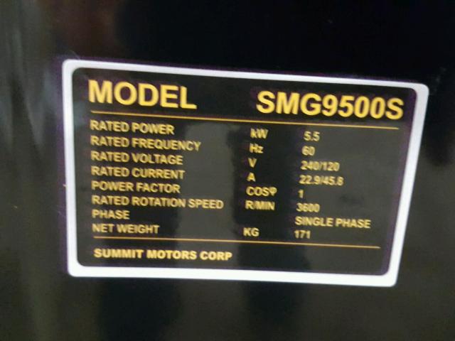 D180100073 - 2018 SUMM SMG9500S YELLOW photo 9