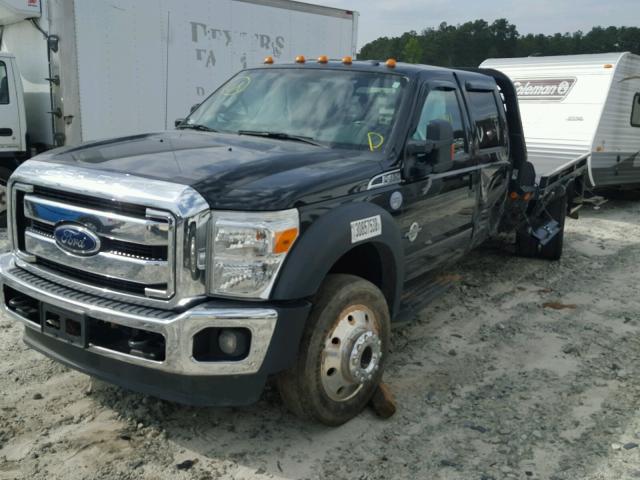 1FD0W4HT5EEA55585 - 2014 FORD F450 SUPER BLACK photo 2