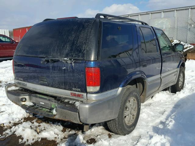 1GKDT13W9Y2395556 - 2000 GMC JIMMY / EN BLUE photo 4