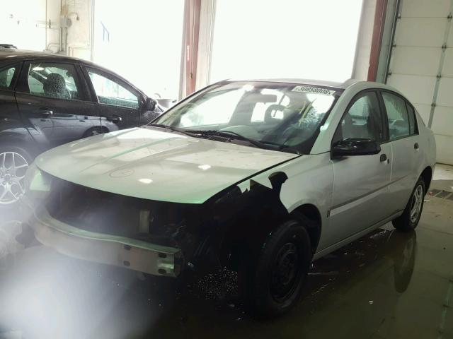 1G8AG52F63Z109541 - 2003 SATURN ION LEVEL SILVER photo 2
