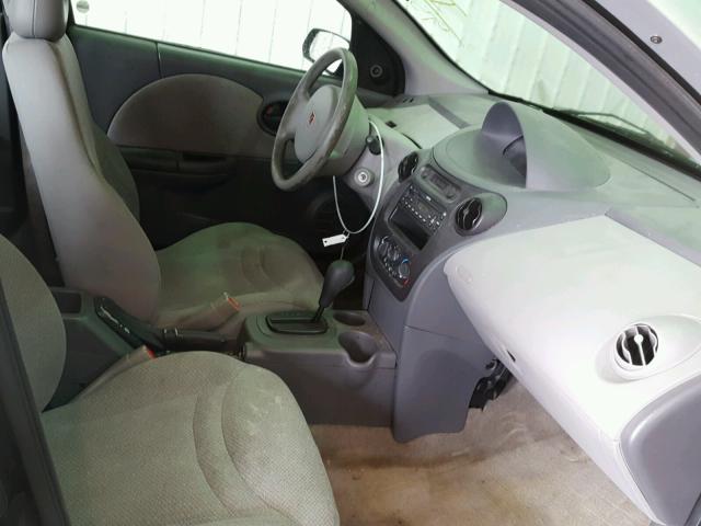 1G8AG52F63Z109541 - 2003 SATURN ION LEVEL SILVER photo 5