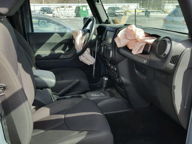 1C4AJWAG0EL138563 - 2014 JEEP WRANGLER S 灰色 照片 5