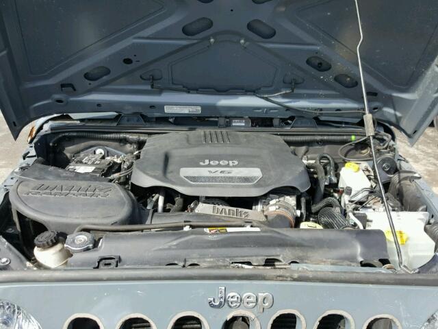 1C4AJWAG0EL138563 - 2014 JEEP WRANGLER S 灰色 照片 7