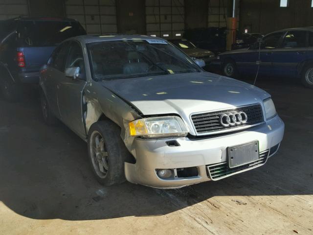 WAUJT64B62N056828 - 2002 AUDI A6 3 GRAY photo 1