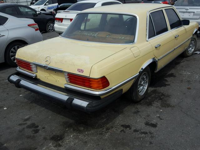 11603212048879 - 1976 MERCEDES-BENZ 450SEL YELLOW photo 4