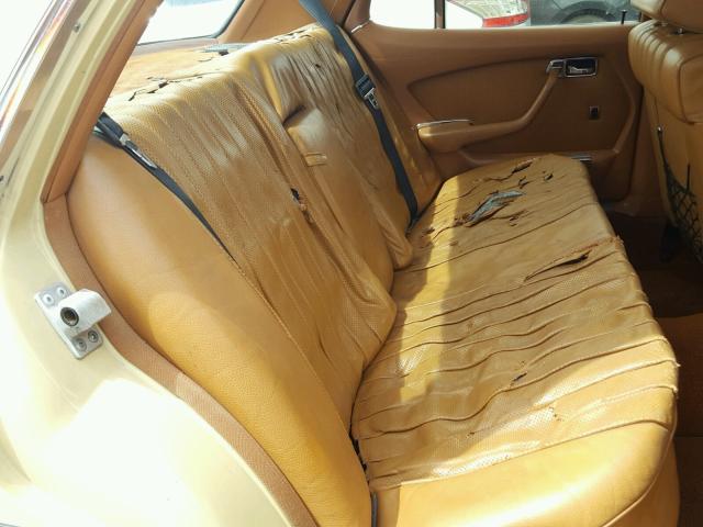 11603212048879 - 1976 MERCEDES-BENZ 450SEL YELLOW photo 6