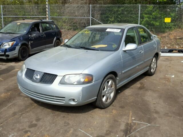 3N1AB51DX4L736050 - 2004 NISSAN SENTRA SE- SILVER photo 2