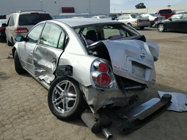 1N4BL11E25N452824 - 2005 NISSAN ALTIMA SE GRAY photo 3