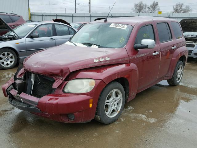 3GNDA13D47S610786 - 2007 CHEVROLET HHR LS MAROON photo 2