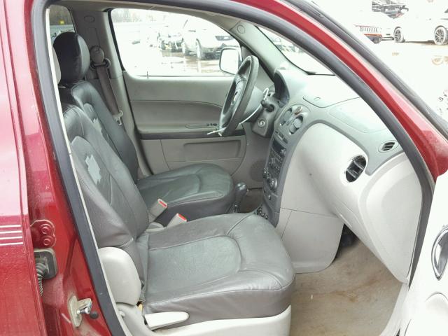 3GNDA13D47S610786 - 2007 CHEVROLET HHR LS MAROON photo 5