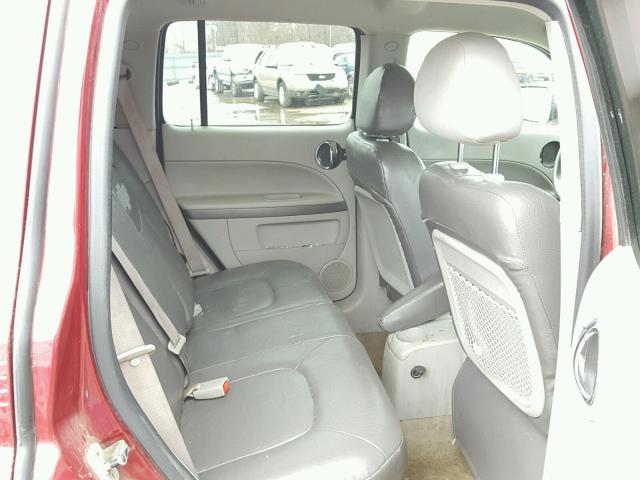 3GNDA13D47S610786 - 2007 CHEVROLET HHR LS MAROON photo 6