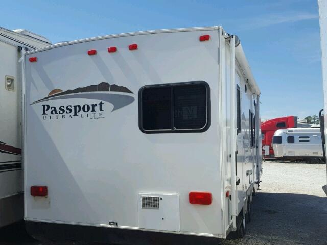 4YDT2452486410959 - 2008 KEYSTONE PASSPORT 白色 照片 4