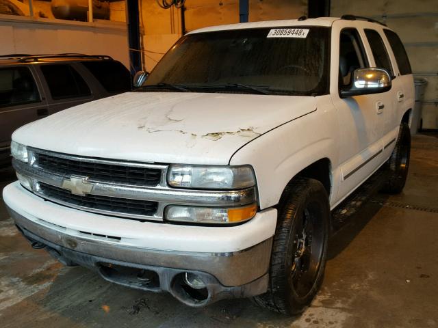 1GNEK13Z93J223935 - 2003 CHEVROLET TAHOE K150 WHITE photo 2