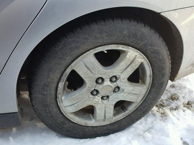 1G1ZT548X5F208718 - 2005 CHEVROLET MALIBU LS Gümüş foto 9