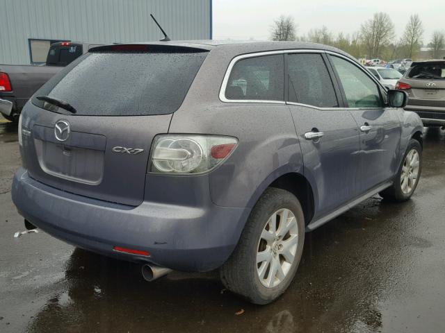 JM3ER29L770138057 - 2007 MAZDA CX-7 GRAY photo 4