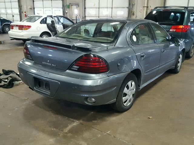 1G2NE52E35M206639 - 2005 PONTIAC GRAND AM S GRAY photo 4