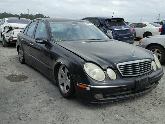 WDBUF70J94A456577 - 2004 MERCEDES-BENZ E 500 BLACK photo 1