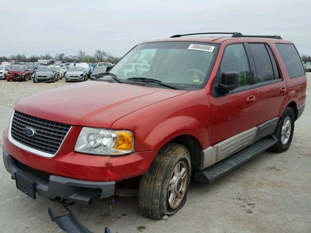 1FMPU16L63LB60408 - 2003 FORD EXPEDITION RED photo 2