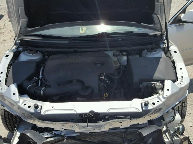 1G1ZC5E0XCF243488 - 2012 CHEVROLET MALIBU 1LT SILVER photo 7
