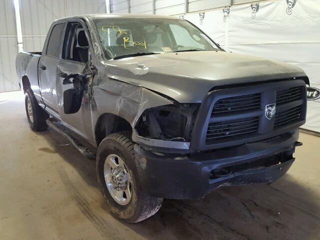3C6UD5CLXCG287203 - 2012 DODGE RAM 2500 S GRAY photo 1