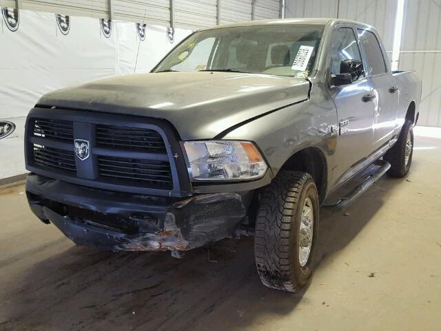 3C6UD5CLXCG287203 - 2012 DODGE RAM 2500 S GRAY photo 2