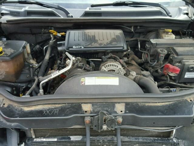 1J8HG48N46C337471 - 2006 JEEP COMMANDER BLACK photo 7