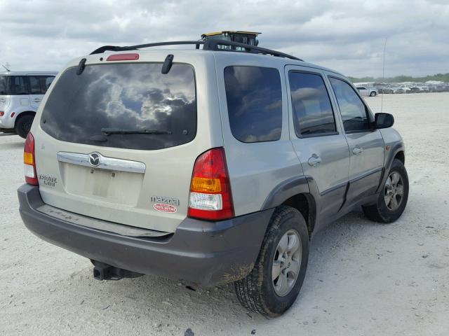 4F2YZ04153KM03380 - 2003 MAZDA TRIBUTE LX GREEN photo 4