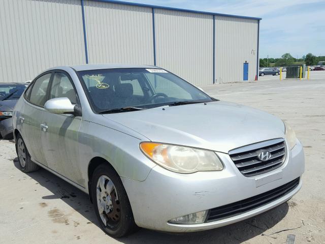 KMHDU46D77U229412 - 2007 HYUNDAI ELANTRA GL SILVER photo 1