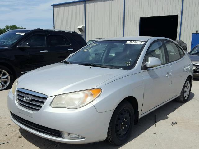 KMHDU46D77U229412 - 2007 HYUNDAI ELANTRA GL SILVER photo 2