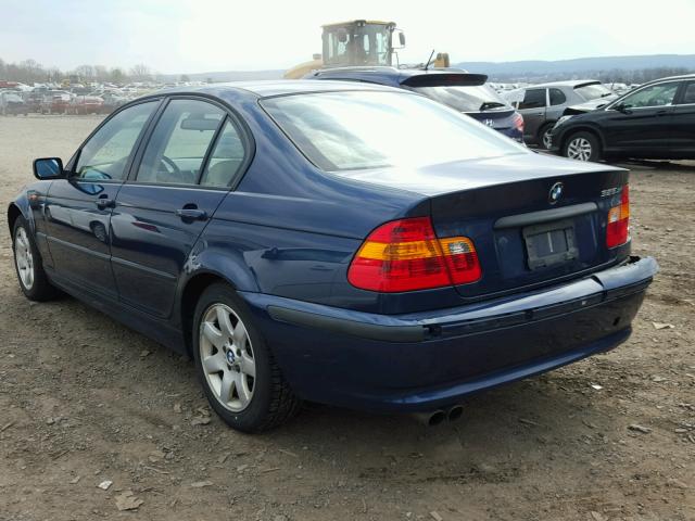 WBAEU33435PR16483 - 2005 BMW 325 XI BLUE photo 3