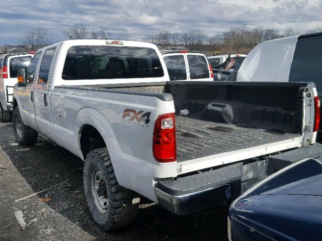 1FT7W2BT1DEB72546 - 2013 FORD F250 SUPER WHITE photo 3