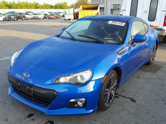 JF1ZCAC17E8604667 - 2014 SUBARU BRZ 2.0 LI BLUE photo 2