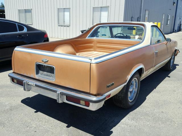 1W80L8Z462423 - 1978 CHEVROLET EL CAMINO TWO TONE photo 4