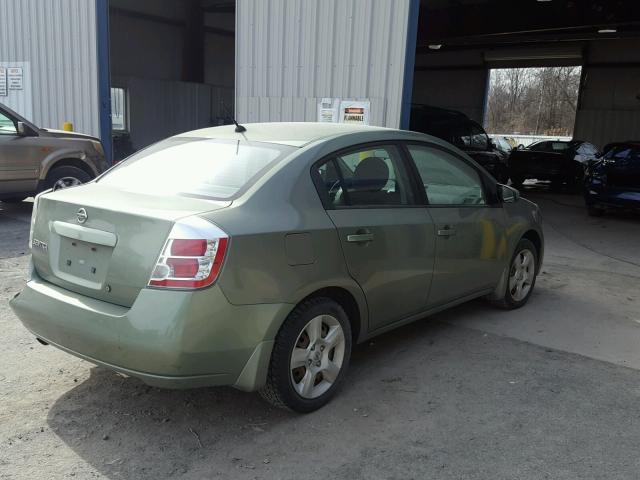 3N1AB61E78L686356 - 2008 NISSAN SENTRA 2.0 GREEN photo 4