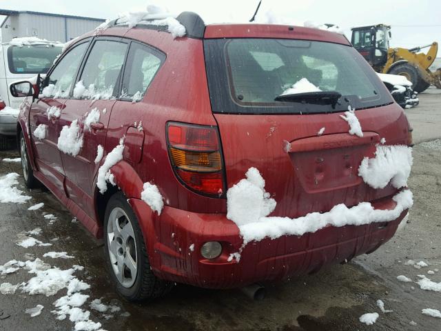 5Y2SL65836Z401998 - 2006 PONTIAC VIBE BURGUNDY photo 3