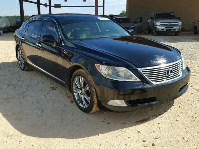 JTHGL46F875004821 - 2007 LEXUS LS 460L BLACK photo 1