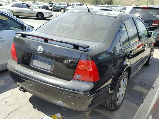 3VWVH69M63M116857 - 2003 VOLKSWAGEN JETTA GLI BLACK photo 4