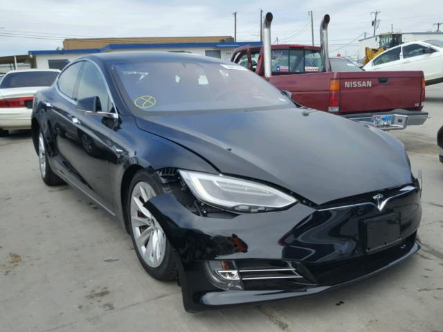 5YJSA1E17HF209682 - 2017 TESLA MODEL S BLACK photo 1