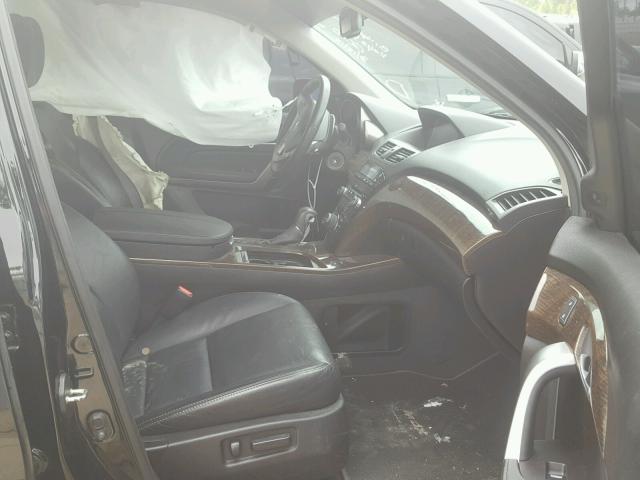 2HNYD2H61DH511384 - 2013 ACURA MDX ADVANC 黑色 照片 5