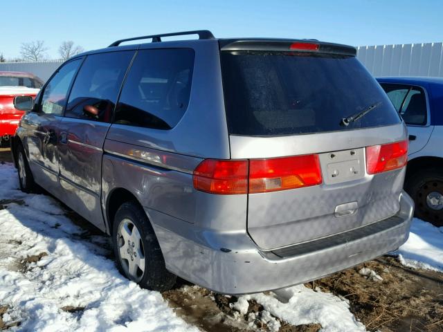 2HKRL1864XH537660 - 1999 HONDA ODYSSEY EX GRAY photo 3