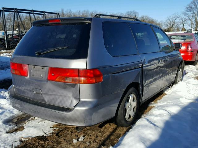 2HKRL1864XH537660 - 1999 HONDA ODYSSEY EX GRAY photo 4